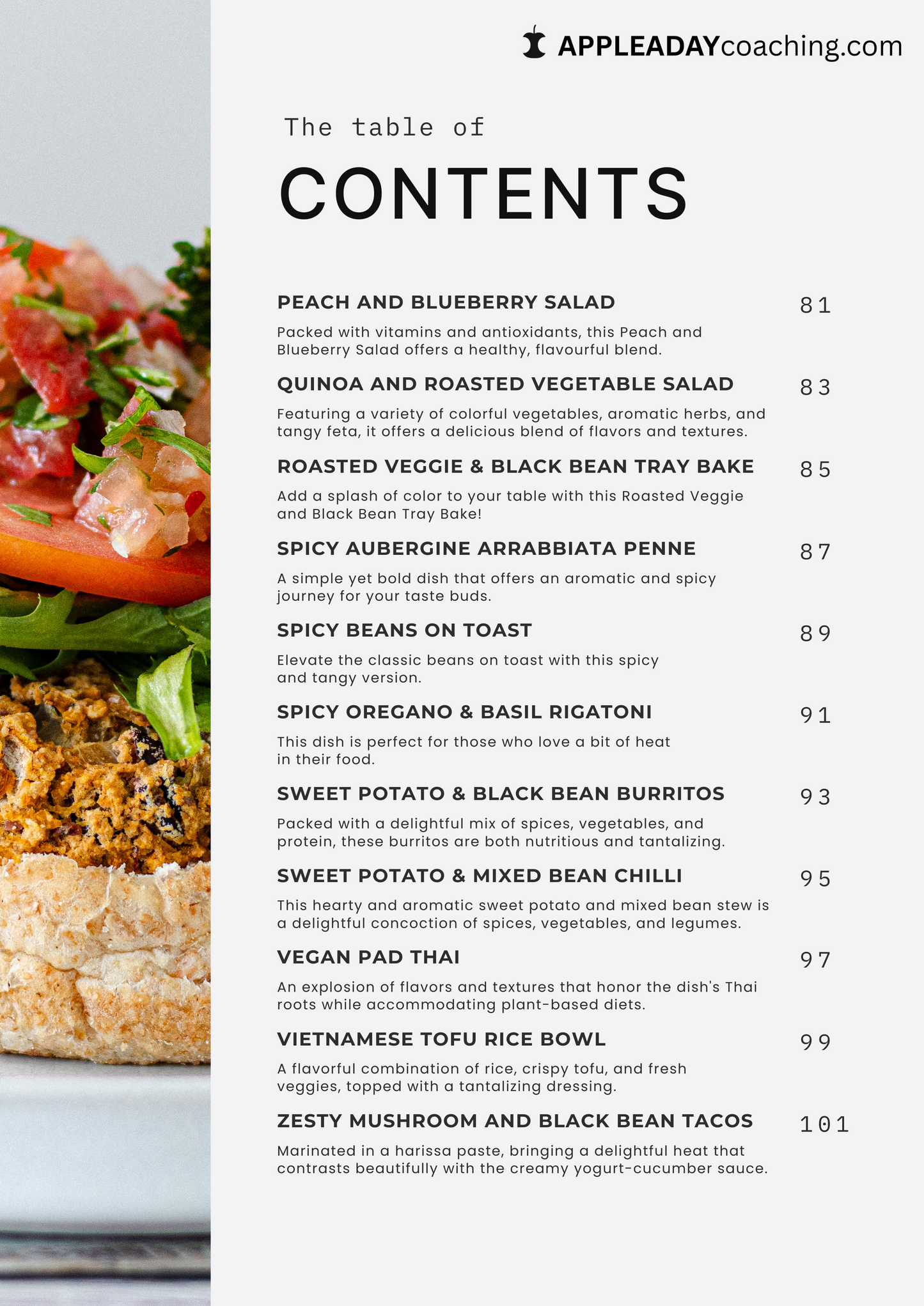 Vegan Recipe eBook