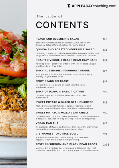 Vegan Recipe eBook