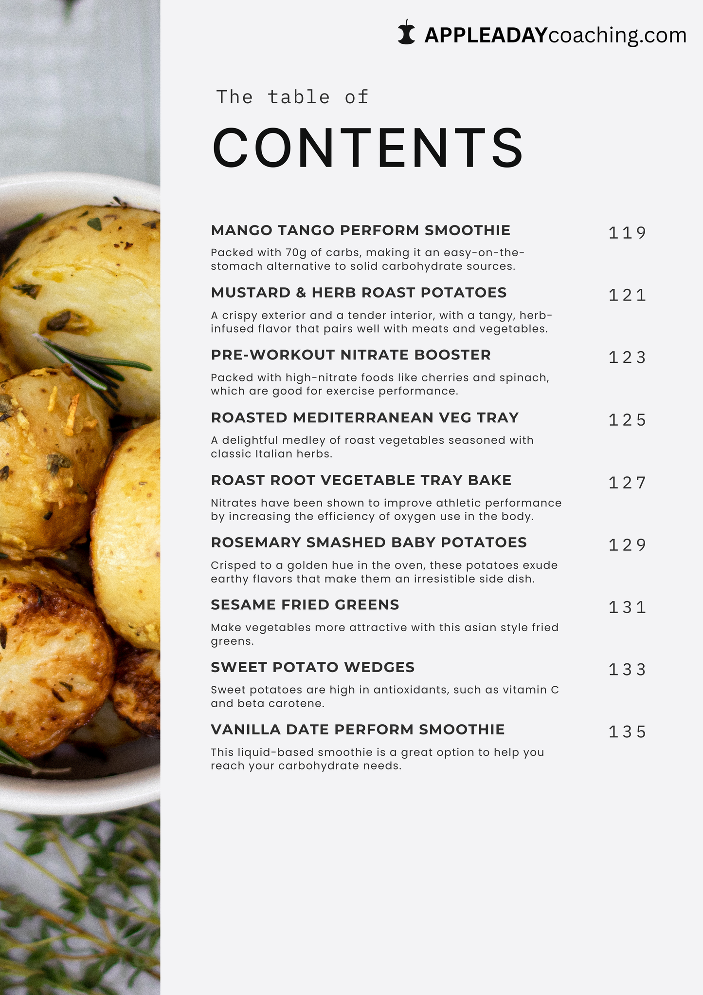 Vegan Recipe eBook